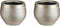 Mica Decorations Douro Bloempot - H13 x Ø16 cm - Terracotta - Goud