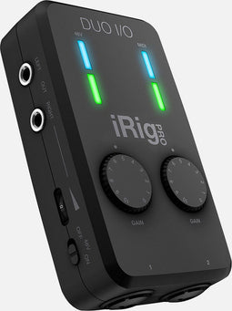 IK Multimedia iRig Pro DUO I/O - USB-interface - 24-bit/192 kHz - 48V fantoomvoeding