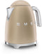 Smeg KLF03CHMEU - Waterkoker - 1,7L 2400W RVS - Mat zwart
