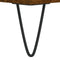 vidaXL - Tv-meubel - 80x36x50 - cm - bewerkt - hout - gerookt - eikenkleurig