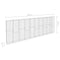 vidaXL - Schanskorfmuur - met - deksels - 600x30x200 - cm - gegalvaniseerd - staal