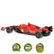 Politiewagen op Afstandsbediening Ferrari 23 x 5 x 8 cm (6 Stuks)
