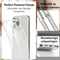 Podec iPhone 15 Pro - Telefoonhoesje - Inclusief screenprotector - Transparant