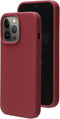 Mobiparts iPhone 13 Pro - Silicone Cover - Soft-touch - Plum Red