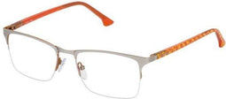 Men'Spectacle frame Police VPL397540S34 Orange (ø 54 mm)
