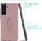 imoshion Hoesje Geschikt voor Samsung Galaxy S21 FE Hoesje Siliconen - imoshion Design hoesje - Roze / Floral Pink