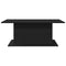 vidaXL - Salontafel - Zwart - Eiken - 102x55,5x40 - cm - Bewerkt - Hout