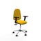 Piqueras y Crespo B2D05RP - Bureaustoel - Verstelbare hoogte met armleuning - Geel