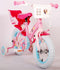 Volare Disney Princess - Kinderfiets - 12 inch - Roze - Inclusief zijwieltjes
