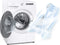 Samsung WD81T4049CE/EG - Was-droogcombinatie - SchaumAktiv-technologie AirWash - Zwart Wit E