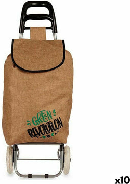 Winkelwagen Bruin 3,3 L 36 x 95 x 35 cm (10 Stuks)