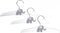 Jabadabado Houten Kledinghanger Olifant - 3 Stuks
