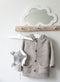 Jabadabado Houten Kledinghanger Wolk - Set van 3