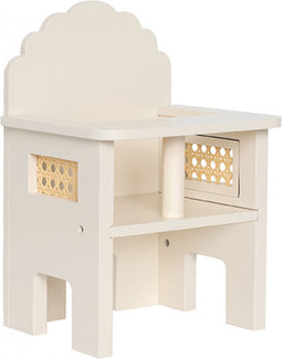 Jabadabado Houten poppenstoel - Creme