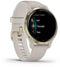 Garmin Venu 2S - GPS Smartwatch - Gezondheidsmonitoring en muziek - Goud (Beige Zwart)