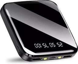 QuchiQ ASD057I - Mini Powerbank - 20000 mAh - 2 USB-A poorten - LED-display - Zaklamp