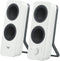 Logitech Z207 - Bluetooth Speakers - 2.0 Stereo - Wit (2 stuks)