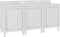 vidaXL - Werktafelkast - commercieel - 180x60x96 - cm - roestvrij - staal