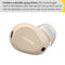 Jabra Elite 10 - Draadloze Oordopjes met Noise Cancellation - Dolby Atmos - Zeer Comfortabel - Beige