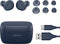 Jabra Elite 4 Active - Draadloze sport-oordopjes met Active Noise Cancellation (ANC) - Stof-en Spatwaterdicht - Blauw