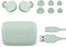 Jabra Elite 4 Active - Draadloze sport-oordopjes met Active Noise Cancellation (ANC) - Stof-en Spatwaterdicht - Mint