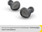 Jabra Elite 4 - Draadloze oordopjes met Active Noise Cancellation (ANC) - Donker Grijs