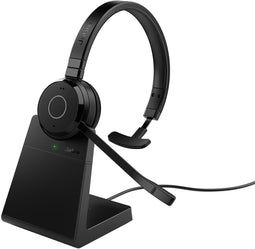 Jabra Evolve 65 TE - USB-A MS Mono (Include Stand) (Zwart)