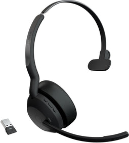 Jabra Evolve2 55 - Link380a UC Mono (Zwart)