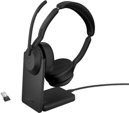 Jabra Evolve2 55 - Link380a UC Stereo with Charging Stand (Zwart)