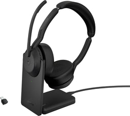 Jabra Evolve2 55 - Link380c MS Stereo with Charging Stand (Zwart)