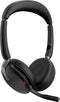 Jabra Evolve2 65 Flex Headset Bedraad en draadloos Hoofdband Kantoor/callcenter Bluetooth Zwart