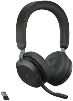 Jabra Evolve2 75 - usb-a MS Teams (Zwart)
