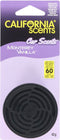 California Scents Luchtverfrisser Monterey Vanilla