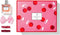 JACADI PARIS Eau De Toilette 'Mademoiselle Petite Cerise' Geschenkset Meisjes - Parfum 100 ml & Haaraccessoires - Zonder Alcohol - Kinderparfum Meisjes