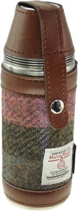 Jachtfles Gedempt Groen & Paars - 4 bekertjes - Harris Tweed - Glen Appin of Scotland (kopie)