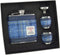Jachtfles Licht blauw Tartan - 4 bekertjes - Harris Tweed - Glen Appin of Scotland