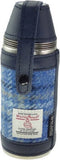 Jachtfles Licht blauw Tartan - 4 bekertjes - Harris Tweed - Glen Appin of Scotland