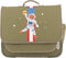 Jack Piers Boekentas/Schoolbag Paris Large Burger Planet - 32x15x38cm - Groen