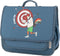 Jack Piers Boekentas/Schoolbag Paris Large Darts - 32x15x38cm - Blauw