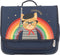 Jack Piers Boekentas/Schoolbag Paris Large Paris Cat - 32x15x38cm - Blauw
