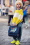 Jack Piers Boekentas/Schoolbag Paris Large Race - 32x15x38cm - Blauw