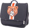 Jack Piers Boekentas/Schoolbag Paris Large Soccer Bear - 32x15x38cm - Grijs