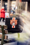 Jack Piers Boekentas/Schoolbag Paris Large Soccer Bear - 32x15x38cm - Grijs