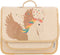 Jack Piers Boekentas/Schoolbag Paris Large Unicorn - 32x15x38cm - Goud