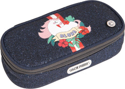 Jack Piers Pennenzak/Pencil Case Aloha - 4x9x21cm - Blauw