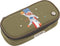 Jack Piers Pennenzak/Pencil Case Burger Planet - 4x9x21cm - Groen