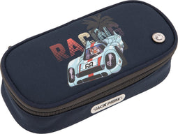 Jack Piers Pennenzak/Pencil Case Race - 4x9x21cm - Blauw