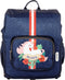 Jack Piers Rugzak/Backpack Berlin Aloha - 36x13x29cm - Blauw