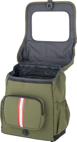 Jack Piers Rugzak/Backpack Berlin Burger Planet - 36x13x29cm - Groen