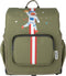 Jack Piers Rugzak/Backpack Berlin Burger Planet - 36x13x29cm - Groen